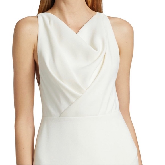 Acler Ivory Hurley Draped Midi-Dress - Picture 4 of 12